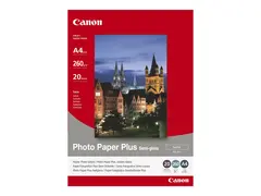 Canon Photo Paper Plus SG-201 - Halvblank sateng 101.6 x 152.4 mm - 260 g/m² - 50 ark fotopapir - for PIXMA iP3680, iP4850, MG8250, MP198, MP228, MP245, MP252, MP258, MP476, TS7450; S450