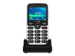 DORO 5861 - svart-hvit - 4G funksjonstelefon