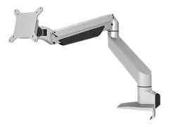 Compulocks Reach VESA Counter Top Articulating Double Jointed Monitor Arm in White Monteringssett (skrivebordsklemmemontering, skjermarm, VESA-monteringsbrakett) - leddelt - for LCD-skjerm - hvit
