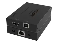 Vision TC-HDMIIPTX/3 - KVM / lyd / infrarød forlenger sender - over CAT 6 - USB - opp til 150 m