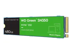 WD Green SN350 NVMe SSD WDS480G2G0C SSD - 480 GB - intern - M.2 2280 - PCIe 3.0 x4 (NVMe)