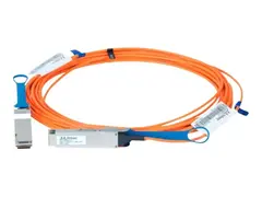NVIDIA - 100GBase-AOC InfiniBand cable QSFP28 (hann) til QSFP28 (hann) - 15 m - fiberoptisk - SFF-8665