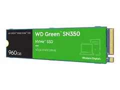 WD Green SN350 NVMe SSD WDS960G2G0C SSD - 960 GB - intern - M.2 2280 - PCIe 3.0 x4 (NVMe)