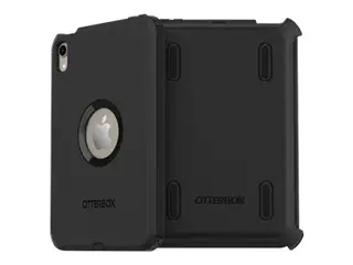 OtterBox Defender Series - Baksidedeksel for nettbrett skjermstativ - polykarbonat, syntetisk gummi - svart - for Apple iPad mini (6. generasjon)