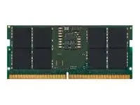 Kingston - DDR5 - sett - 32 GB: 2 x 16 GB SO DIMM 262-pin - 4800 MHz / PC5-38400 - CL40 - 1.1 V - ikke-bufret - ikke-ECC - for Dell Inspiron 16; Precision 34XX, 7770; HP ZBook Studio G9; Lenovo ThinkPad P15v Gen 3