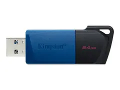 Kingston DataTraveler - USB-flashstasjon 64 GB - USB 3.2 Gen 1 (en pakke 2)