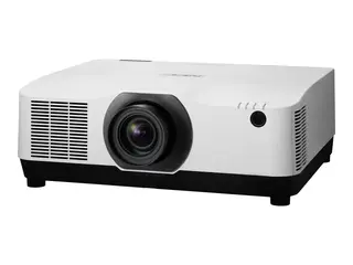 NEC PA804UL - 3 LCD-projektor - 3D 8200 ANSI-lumen - WUXGA (1920 x 1200) - 16:10 - 1080p - uten linse - LAN - hvit