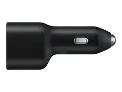 Samsung EP-L4020 - Bilstrømadapter 40 watt - FC - 2 utgangskontakter (USB, 24 pin USB-C) - svart