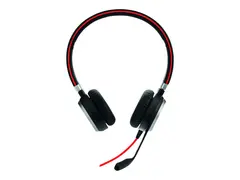 Jabra Evolve 40 UC stereo - Hodesett on-ear - kablet - USB-C