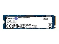 Kingston NV2 - SSD - 250 GB - intern M.2 2280 - PCIe 4.0 x4 (NVMe) - for Intel Next Unit of Computing 12 Pro Kit - NUC12WSKi5