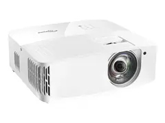 Optoma UHD35STx - DLP-projektor 3D - 3600 lumen - 3840 x 2160 - 16:9 - 4K - kortkast fast linse