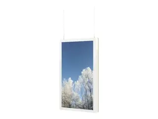HI-ND Ceiling Casing 75" - Monteringssett (hylster) portrett - for digitalsignerings-LCD-panel - hvit - skjermstørrelse: 75" - takmonterbar