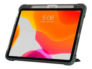 Targus SafePort Standard - Baksidedeksel for nettbrett robust - antimikrobielt - polymer, termoplast-polyuretan (TPU) - svart - for Apple 10.9-inch iPad Air (4. generasjon, 5. generasjon); 11-inch iPad Pro