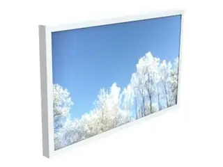 HI-ND Touch - Monteringssett (hylster) - for digitalsignerings-LCD-panel portrett - svart - skjermstørrelse: 43" - veggmonterbar - for Samsung QM43B-T