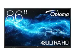 Optoma Creative Touch 3862RK - 86" Diagonalklasse 3-Series Gen 2 LED-bakgrunnsbelyst LCD-skjerm interaktiv - 4K UHD (2160p) 3840 x 2160 - Direct LED - svart