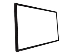 Multibrackets M Framed Projection Screen Deluxe Projeksjonsskjerm - 100" (254 cm) - 16:9 - Matte White - svart