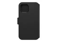 OtterBox Strada Series Via - Beskyttelsesboks lommebok for mobiltelefon polyuretan, polykarbonat - svart natt - for Apple iPhone 14 Plus