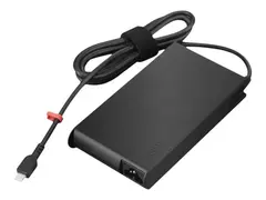 Lenovo ThinkPad - Strømadapter - AC 100-240 V 135 watt - svart - for ThinkPad P16s Gen 1 21BT, 21BU