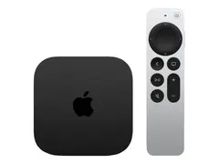 Apple TV 4K (Wi-Fi + Ethernet) 3. generasjon - AV-spiller - 128 GB - 4K UHD (2160p) - 60 fps - HDR