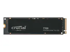 Crucial T700 - SSD - kryptert - 2 TB intern - M.2 - PCI Express 5.0 (NVMe) - TCG Opal Encryption 2.01