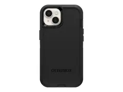 OtterBox Defender Series - Baksidedeksel for mobiltelefon MagSafe-samsvar - polykarbonat, syntetisk gummi - svart - for Apple iPhone 15 Pro