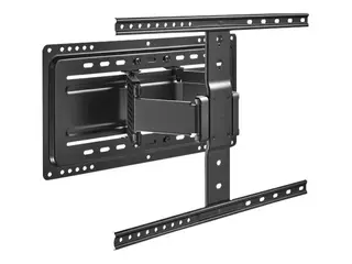 HI-ND - Monteringssett (veggmontering) - for LCD-skjerm full bevegelse - svart - skjermstørrelse: 37"-90"