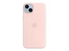 Apple - Baksidedeksel for mobiltelefon MagSafe-samsvar - silikon - krittrosa - for iPhone 14 Plus