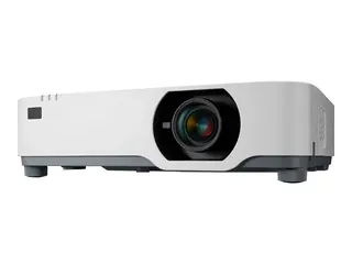 NEC P627UL - 3 LCD-projektor - 6200 lumen WUXGA (1920 x 1200) - 16:10 - 1080p - zoomlinse - LAN - hvit