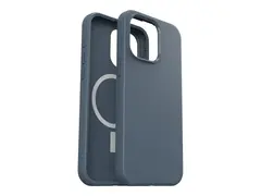 OtterBox Symmetry Series - Baksidedeksel for mobiltelefon MagSafe-samsvar - polykarbonat, syntetisk gummi, sølvfosfatglass - skjønn (blått) - for Apple iPhone 15 Pro Max