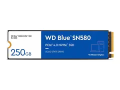WD Blue SN580 - SSD - 250 GB - intern M.2 2280 - PCIe 4.0 x4 (NVMe)