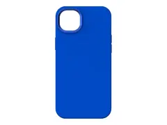 KEY - Baksidedeksel for mobiltelefon antibakteriell - MagSafe-samsvar - væskesilikon, hard polykarbonat - koboltblå - 6.7" - for Apple iPhone 14 Plus (6.7 tommer)