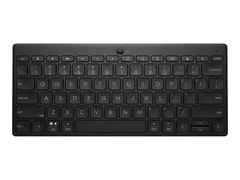 HP 355 Compact Multi-Device - Tastatur trådløs - Bluetooth 5.2 - Pan Nordic - svart - resirkulerbar emballasje