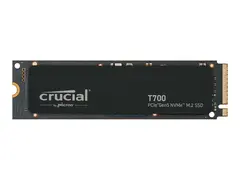 Crucial T700 - SSD - kryptert - 1 TB intern - PCI Express 5.0 (NVMe) - TCG Opal Encryption 2.01