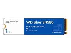 WD Blue SN580 WDS100T3B0E - SSD 1 TB - intern - M.2 2280 - PCIe 4.0 x4 (NVMe)