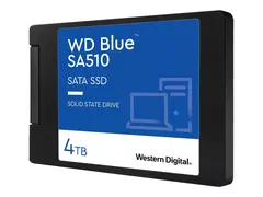 WD Blue SA510 WDS400T3B0A - SSD 4 TB - intern - 2.5" - SATA 6Gb/s
