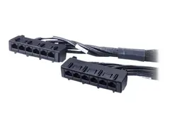 APC Data Distribution Cable - Nettverkskabel TAA-samsvar - RJ-45 (hunn) til RJ-45 (hunn) - 18.3 m - UTP - CAT 6 - svart
