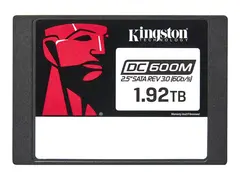 Kingston DC600M - SSD - Mixed Use - 1.92 TB intern - 2.5" - SATA 6Gb/s