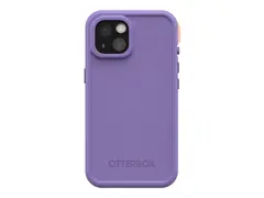 OtterBox FRE - Beskyttende vanntett eske for mobiltelefon MagSafe-samsvar - 50 % resirkulert plast, 25 % havbasert resirkulert plast - rule of plum (purple) - for Apple iPhone 15 Pro