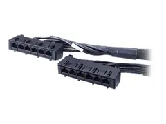 APC Data Distribution Cable - Nettverkskabel TAA-samsvar - RJ-45 (hunn) til RJ-45 (hunn) - 13.7 m - UTP - CAT 6 - svart