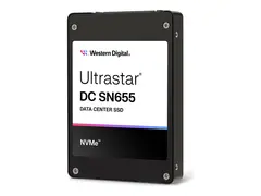 WD Ultrastar DC SN655 WUS5EA138ESP7E1 - SSD 3.84 TB - intern - 2.5" - U.3 PCIe 4.0 (NVMe)