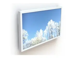 HI-ND Touch - Monteringssett (hylster) - for digitalsignerings-LCD-panel landskap - svart - skjermstørrelse: 43" - veggmonterbar
