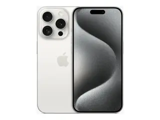 Apple iPhone 15 Pro - hvit titan 5G - 1 TB - Telenor