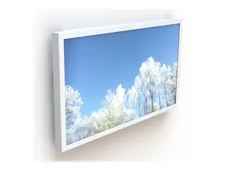 HI-ND Touch - Monteringssett (hylster) - for digitalsignerings-LCD-panel landskap - svart - skjermstørrelse: 55" - veggmonterbar