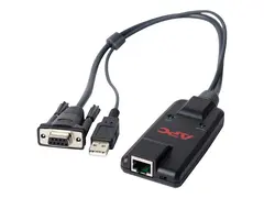 APC Serial Server Module - KVM-utvider USB - TAA-samsvar - for KVM 2G Enterprise Analog, Enterprise Digital/IP
