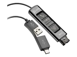 Poly DA75 - Lydkort - USB-C / USB-A - for Victus by HP Laptop 16; Laptop 14, 15, 17; Pavilion Plus Laptop 14, 16