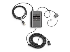 Poly MDA524 QD - Svitsj for håndsett / datamaskin / hodetelefon for hodesett, skrivebordstelefon QD, USB-A - for Poly EncorePro 500 USB; 700 USB