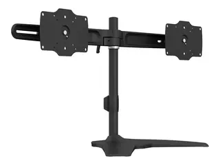 Multibrackets M VESA Desktopmount Dual Stand Stativ - for 2 LCD-skjermer - aluminium, stål - svart - skjermstørrelse: 24"-32" - skrivebordsstativ