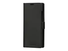dbramante1928 Lynge - Lommebok for mobiltelefon lær - svart - for Samsung Galaxy S24 Ultra