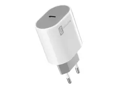 Cellular Line #Stylecolor - Strømadapter 20 watt - 3 A - PD (24 pin USB-C) - hvit