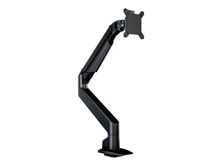 Multibrackets M VESA Gas Lift Arm Single Monteringssett (leddarm, skrivebordsklemmemontering) - for LCD-skjerm - aluminium - svart